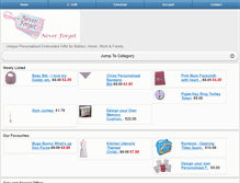 Tablet Screenshot of neverforget.co.uk